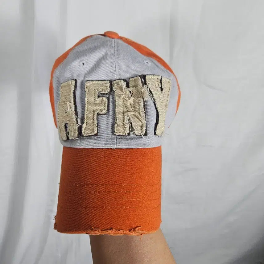 [BUNJANG] Japanese Orange Baseball Cap / 일본 오렌지 캡모자