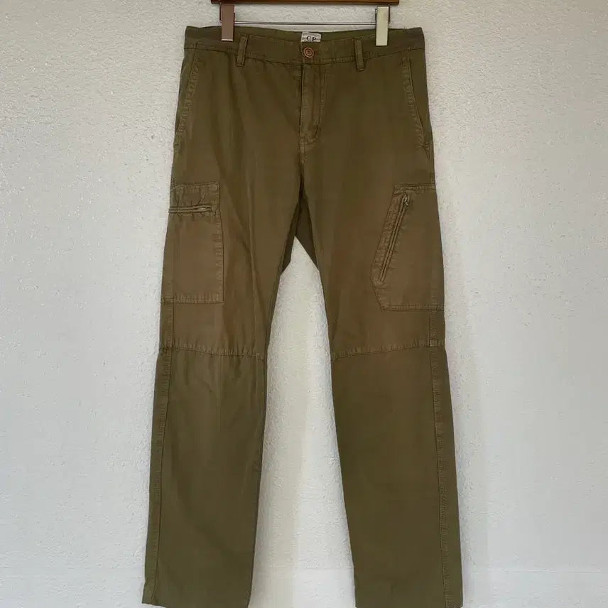[BUNJANG] CP Company Khaki Cotton Fatigue Pants / CP컴퍼니 카키 퍼티그 팬츠 33-34