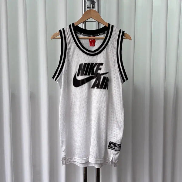 [BUNJANG] Nike Swoosh Mesh Basketball Tank Top (M) / [M]나이키 스우시 메쉬 농구 나시