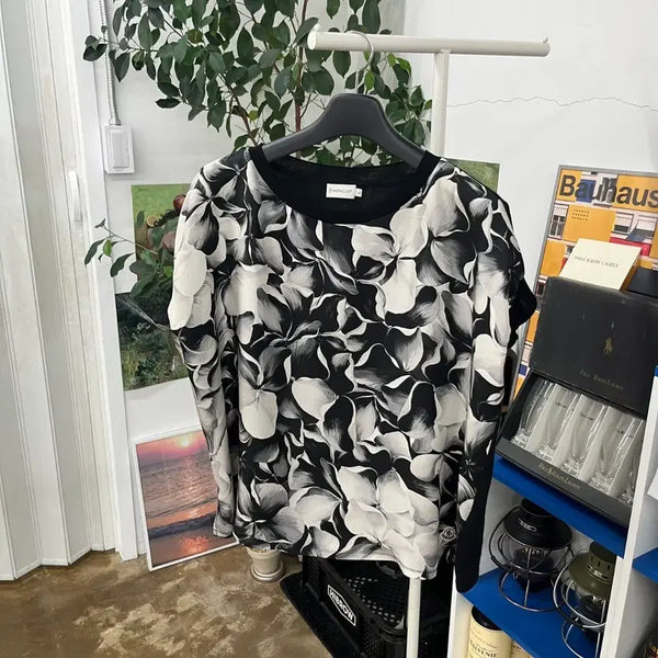 [BUNJANG] Moncler Women's Silk Blouse L / 몽클레어 우먼 실크 블라우스 L