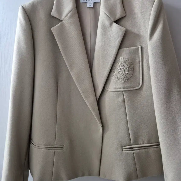 [BUNJANG] Morgan Beige Jacket / 모르간 베이지 자켓 77싸이즈