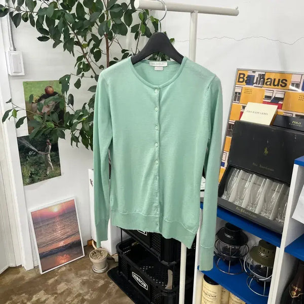 [BUNJANG] John Smedley Women's Wool Cardigan M / 존스메들리 우먼 울 가디건 M