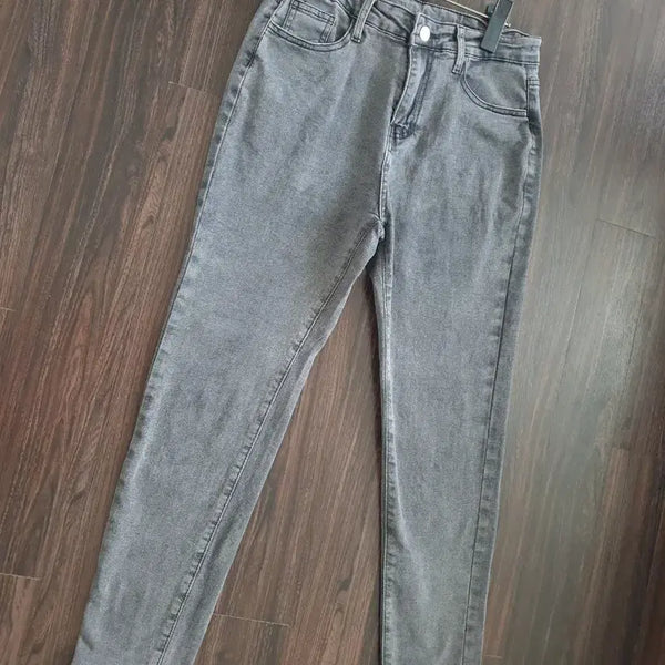 [BUNJANG] Black Indigo Denim Summer Pants / (오늘특가)흑청 데님 여름바지