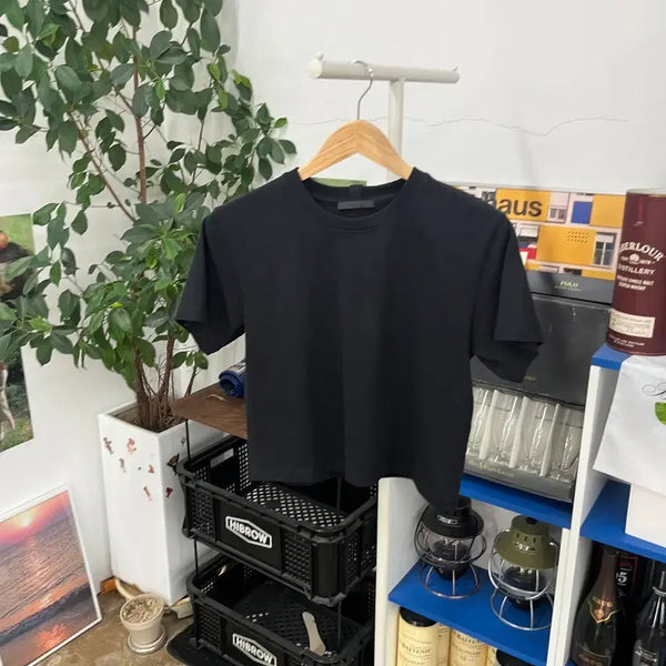 [BUNJANG] Helmut Lang Women's Back Logo Short Sleeve T-Shirt Size S / 헬무트랭 우먼 백로고 반팔 티셔츠 S
