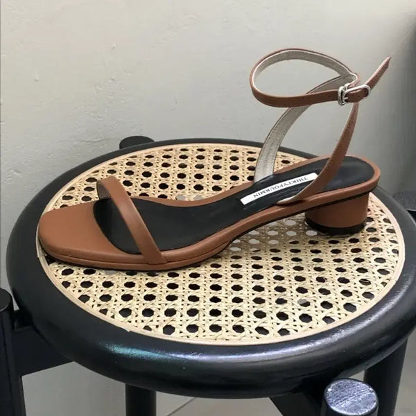 [BUNJANG] THIRTYFOURMIN Java Strap Sandals Brown Size 225 / size 225 / 써티포민 자바 스트랩 샌들