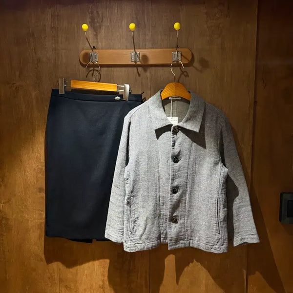 [BUNJANG] Plantation by Issey Miyake 90s Cotton Linen Blend Jacket / 90's plantation by Issey miyake