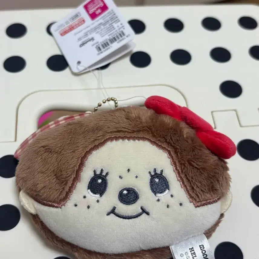 [BUNJANG] Monchhichi x Hello Kitty Collaboration Mirror Keychain / 몬치치 헬로키티 콜라보 거울 키링