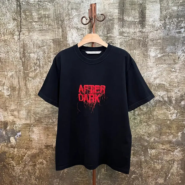 [BUNJANG] John Lawrence Sullivan Embroidered T-Shirt / 존 로렌스 설리반 John Lawrence Sullivan 자수 티셔츠