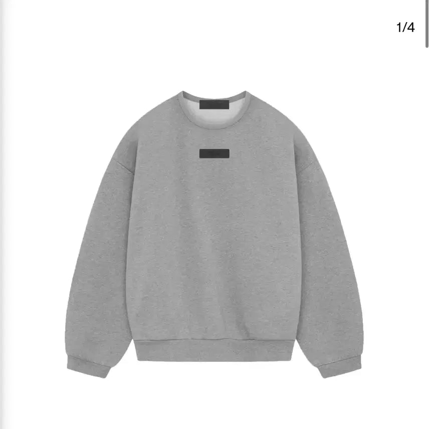 [BUNJANG] Fear of God Essentials Crewneck Sweatshirt / 에센셜 Fear of God 크루넥 스웨트셔츠