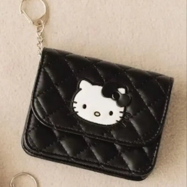 [BUNJANG] Sanrio Hello Kitty x Loris Farm Quilting Card Case Wallet / 산리오 헬로키티 x 로리즈팜 Me%미퍼센트 콜라보 퀼팅 카드케이스 지갑