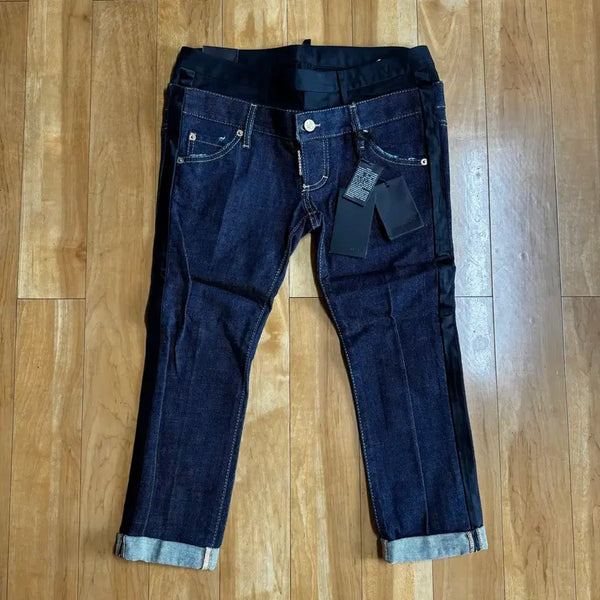 [BUNJANG] Dsquared2 12FW Layered Raw Denim Jeans Size 38 / 디스퀘어드 12fw 레이어드생지진 38