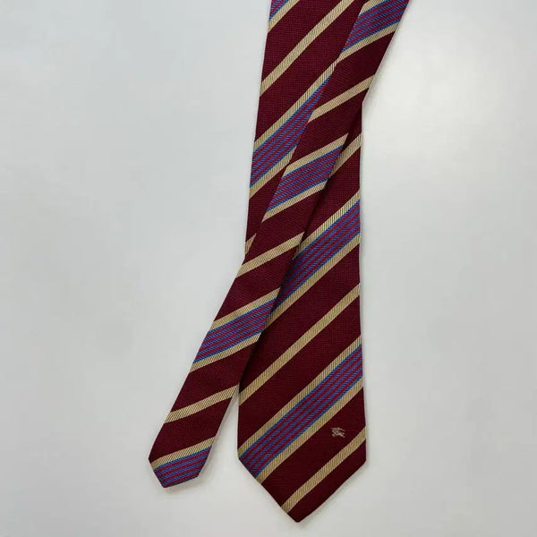 [BUNJANG] Burberrys Silk Logo Necktie / 버버리 심플로고 정품 명품 넥타이 (Burberrys)