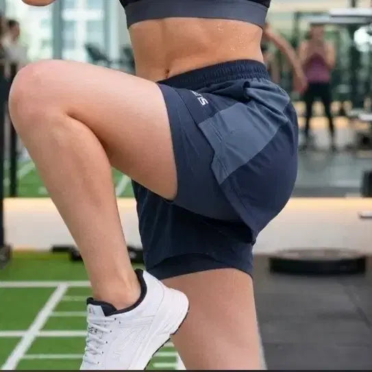 [BUNJANG] SKINS Women's Running Shorts Compression Training Shorts / 새상품 스킨스 러닝 쇼츠 컴프레션 트레이닝 여자 반바지 27 28 29
