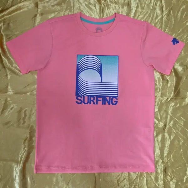 [BUNJANG] Descente Surfing Short Sleeve T-Shirt L (100) / 데상트. 서핑 반팔 티셔츠 L=100.