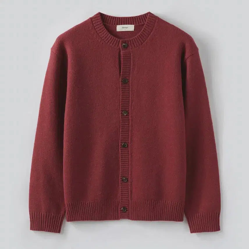 [BUNJANG] Fabelga Mild Wool Round Cardigan - Size 2 / 파브레가 마일드 울 라운드 가디건 2사이즈