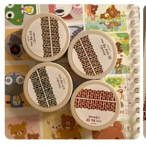 [BUNJANG] Komamerringo Brick Tape Rolls (Portioned) / 코마메링고 벽돌마테 소분