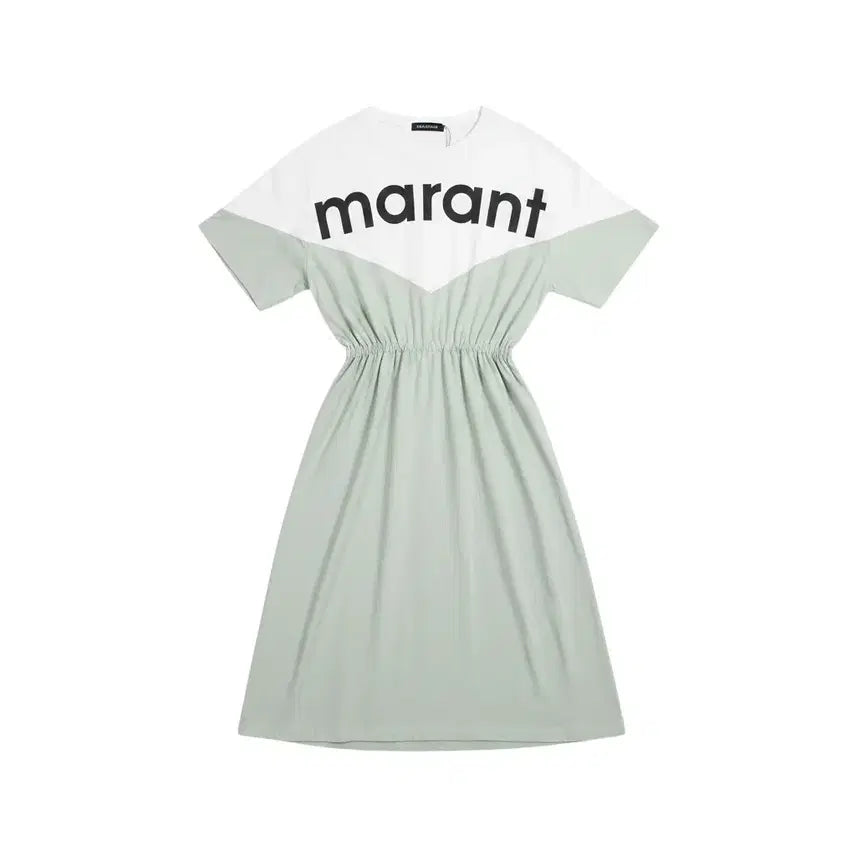 [BUNJANG] Logo Mint String Dress / 여성F/ 로고 민트 스트링원피스 0-21