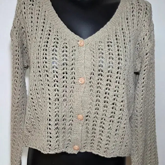 [BUNJANG] Knit Cardigan / 뜨개 가디건((새상품))