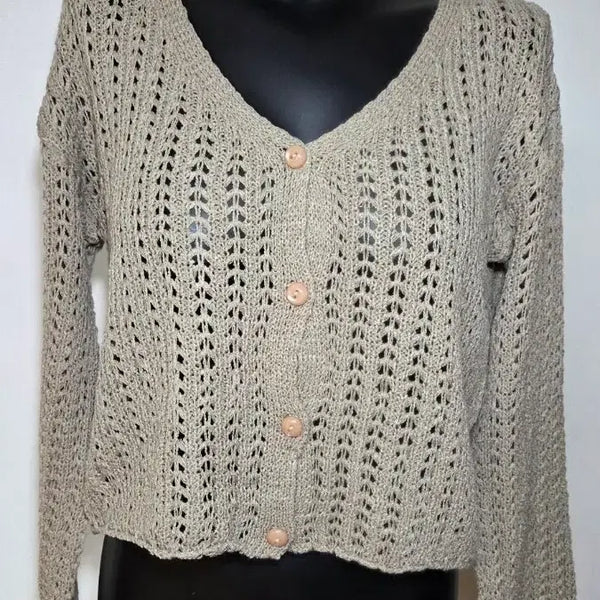 [BUNJANG] Knit Cardigan / 뜨개 가디건((새상품))