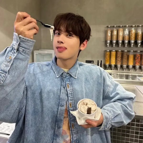 [BUNJANG] Acne Studios Oversized Denim Shirt XL / 아크네 스튜디오 오버핏 데님셔츠 XL(차은우)