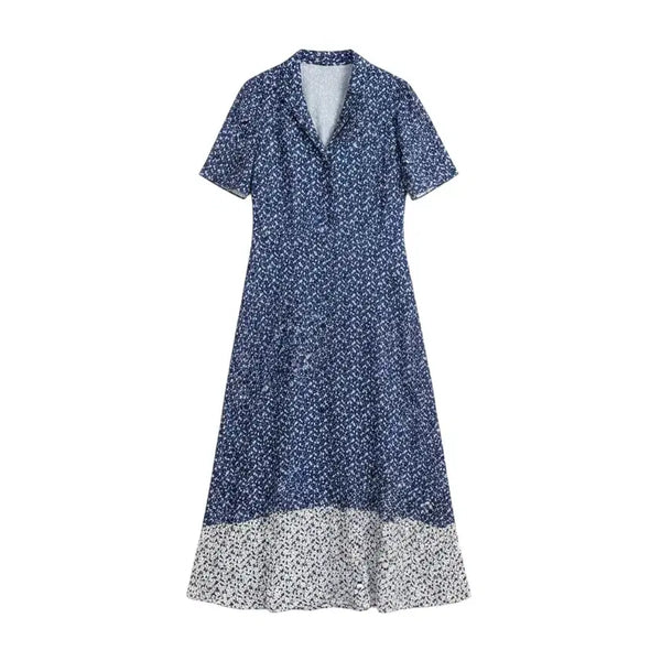 [BUNJANG] Women's Back-Banded Pleated Shirt Dress / 여성F/ 뒷밴딩 주름 셔츠원피스BL 0-27
