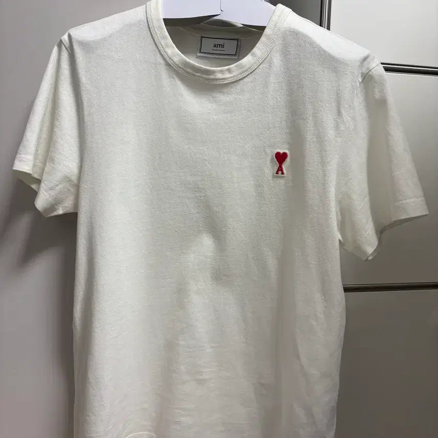 [BUNJANG] AMI Men's Short Sleeve T-Shirt / 아미 AMI 남성 반팔 티셔츠 S