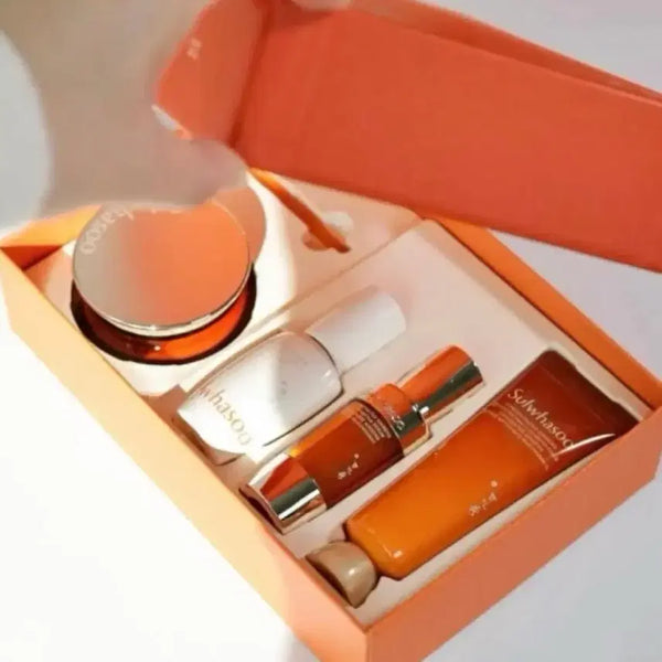 [BUNJANG] Sulwhasoo Concentrated Ginseng Renewing Cream Set (Rich) 50ml with Tote Bag / 설화수 자음생크림 세트(리치) 50ml+설화수 테이블램프