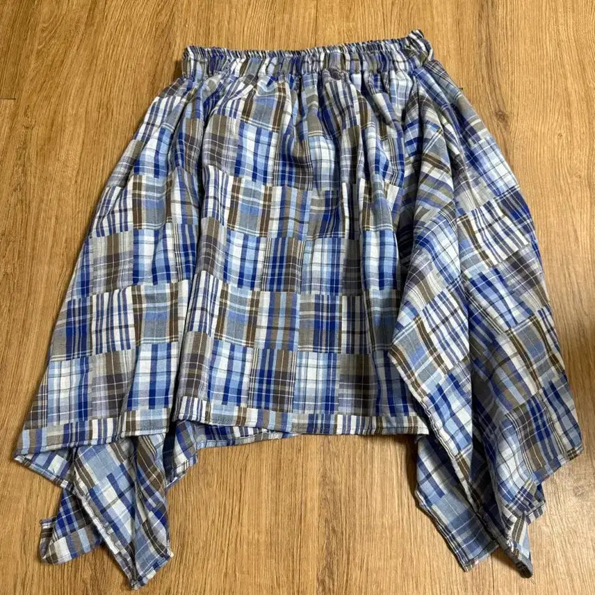 [BUNJANG] Checkered Skirt / 체크 스커트