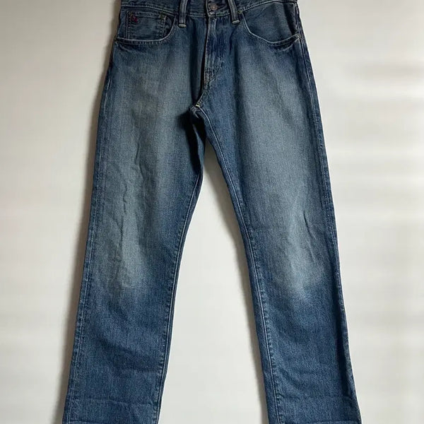 [BUNJANG] Polo Ralph Lauren Mid-Wash Semi-Wide Denim Pants / 공용 폴로 랄프로렌 중청 세미와이드 데님팬츠 청바지 28