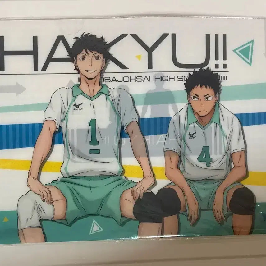 [BUNJANG] Haikyuu!! Oikawa Tooru & Iwaizumi Hajime Clear File / (새상품)하이큐 오이카와 클리어화일