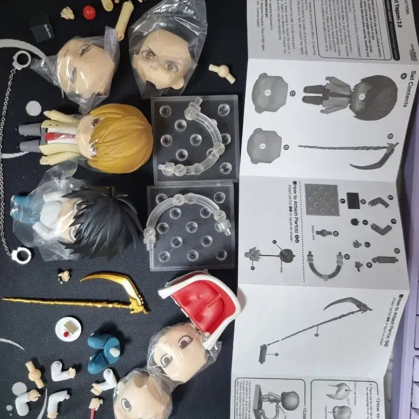 [BUNJANG] Death Note L & Light Nendoroid Bundle Set / [데스노트] 엘, 라이토 (일괄) 넨도로이드