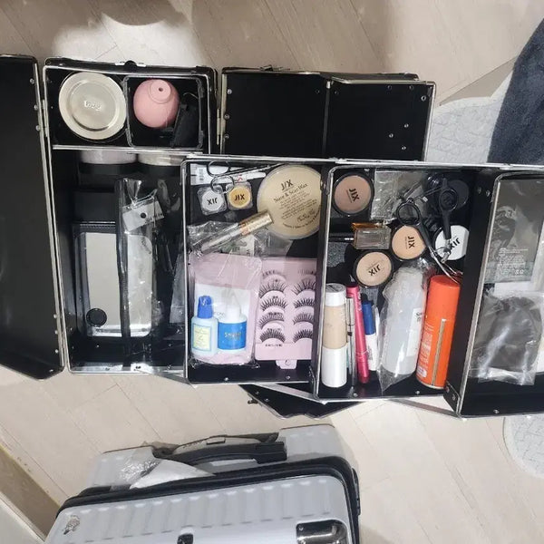 [BUNJANG] National Makeup Certification Practical Exam Makeup Box and Supplies Set / 미용 메이크업 국가자격증 실기 자격증 메이크업 박스 및 용품