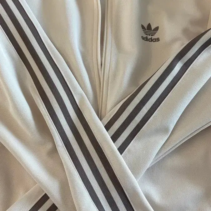 [BUNJANG] Adidas Beckenbauer Track Top Beige Brown / 아디다스 베켄바우어 트랙탑 베이지 갈색
