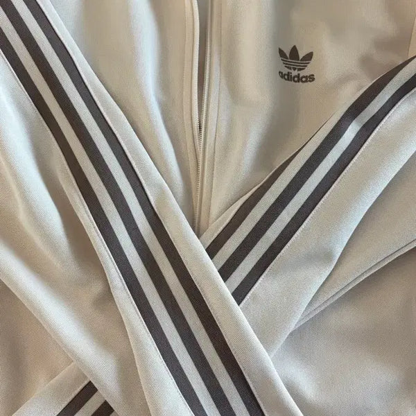 [BUNJANG] Adidas Beckenbauer Track Top Beige Brown / 아디다스 베켄바우어 트랙탑 베이지 갈색