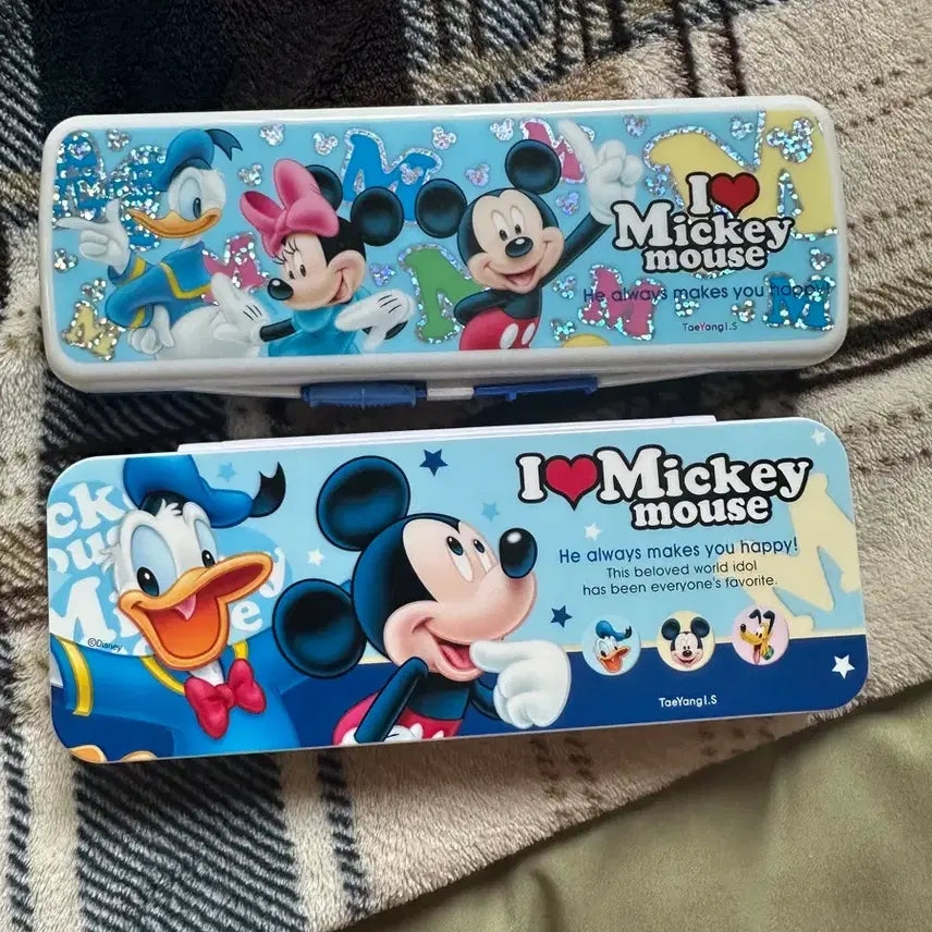[BUNJANG] Mickey Mouse Classic Pencil Case / 미키마우스 연필 케이스 필통 고전 문구