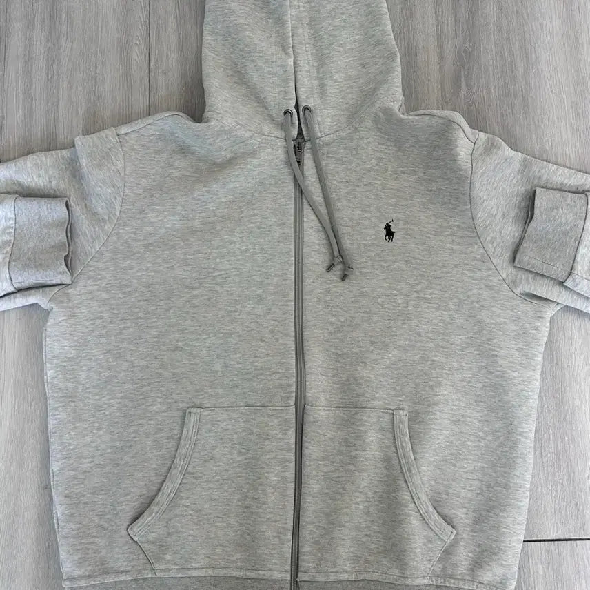[BUNJANG] Polo Ralph Lauren Double Knit Full Zip Hoodie / 폴로 랄프로렌 더블니트 풀집 후드집업