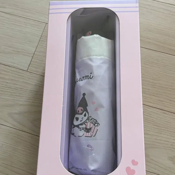 [BUNJANG] Sanrio Kuromi Folding Umbrella (Sealed) / 쿠로미 접이식 우산 정품 미개봉