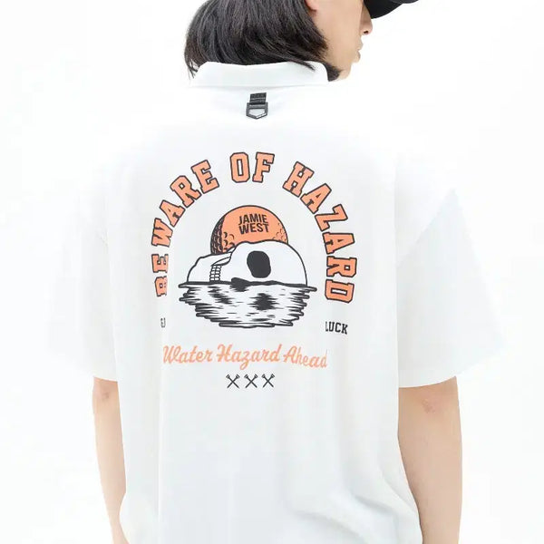 [BUNJANG] Jamie West Short-Sleeve Pique Polo Shirt / Jamie west 제이미웨스트 반팔 피케셔츠 카라
