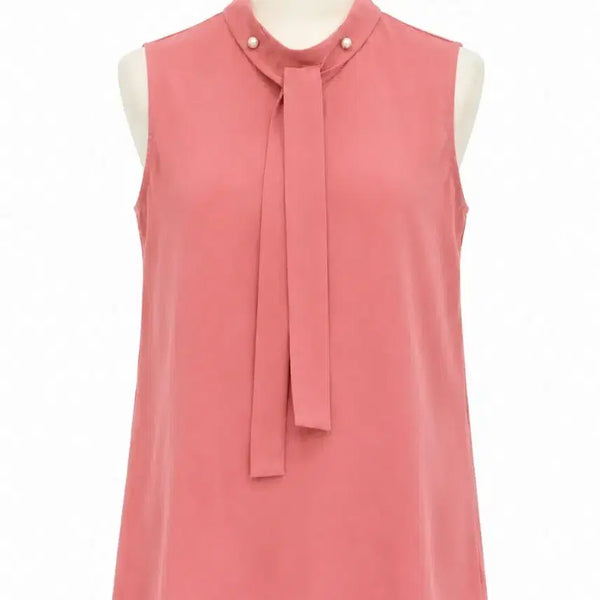 [BUNJANG] Gucci Women's Silk Blouse with Pearl Embellishments / 구찌 블라우스 여성 실크블라우스