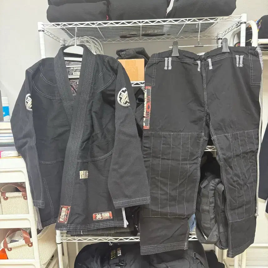 [BUNJANG] Ronin Kurosawa Asian Fit Jiu Jitsu Gi - Black / [협의가능]로닌 쿠로사와(블랙) 도복 판매