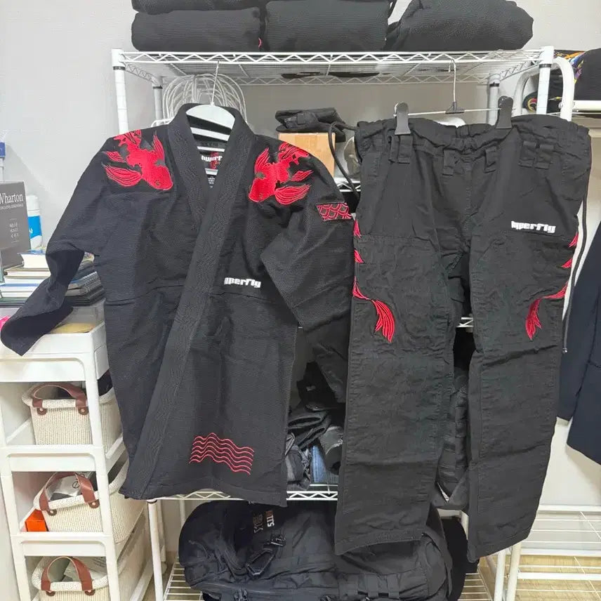 [BUNJANG] Hyperfly Koi Dragon Black A2 Rash Guard / [협의가능]하이퍼플라이 코이드래곤 블랙 판매
