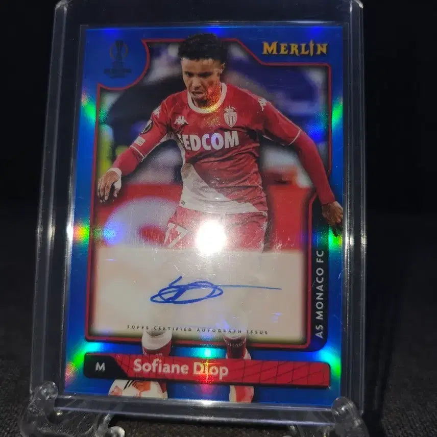 [BUNJANG] AS Monaco Gelson Martins 75-Limited Signed Autograph Card / AS모나코 소피앙 디오프 75장한정 오토카드 (친필싸인)