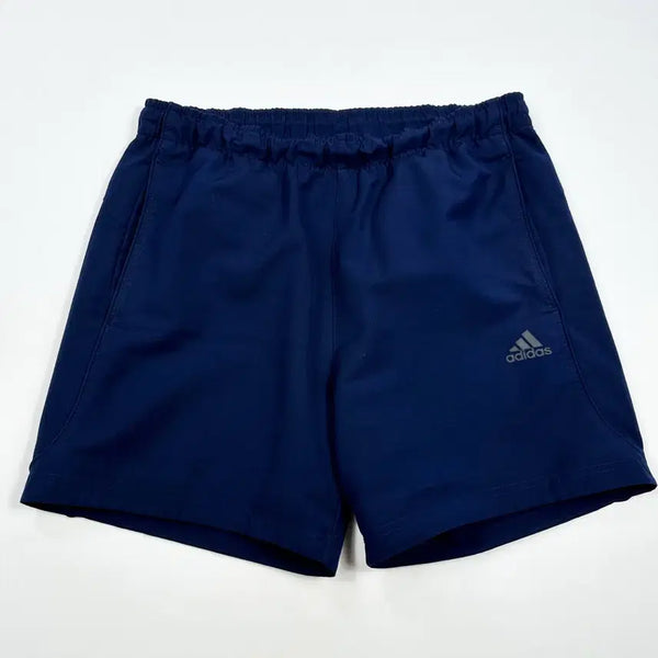 [BUNJANG] Adidas Originals Navy Woven Track Shorts (L) / 아디다스 오리지널 네이비 우븐 츄리닝 반바지 (L)