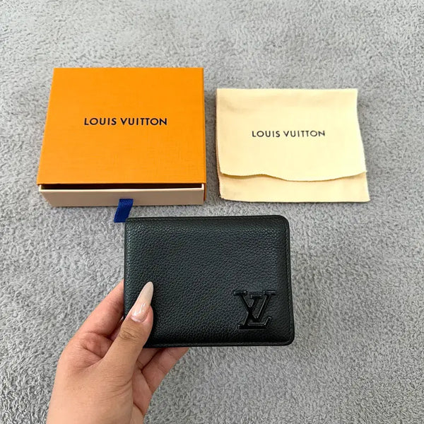 [BUNJANG] Louis Vuitton Aerogram Wallet Black / [OS size] *정품* 루이비통 에어로그램 반지갑 블랙