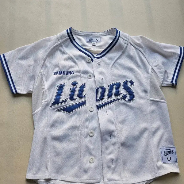 [BUNJANG] Samsung Lions Baseball Kids Uniform Size 120 / 삼성 라이온즈 야구 키즈 유니폼 120