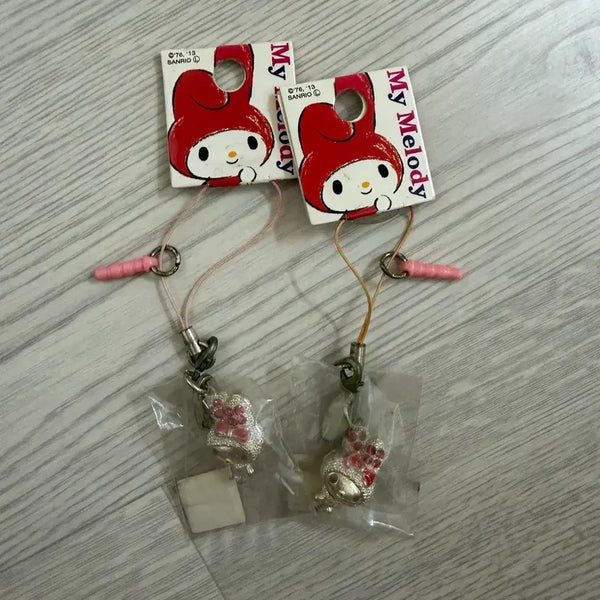 [BUNJANG] Sanrio My Melody Strap Bundle Set / [일괄] 고전 산리오 마이멜로디 스트랩