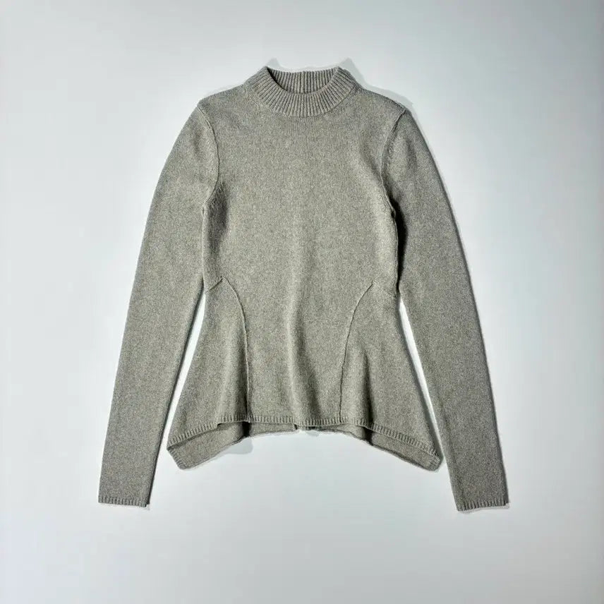 [BUNJANG] Rick Owens Naska Lupetto Cashmere Sweater Pearl / 릭오웬스 나스카 루페토 캐시미어 니트 스웨터 PEARL컬러