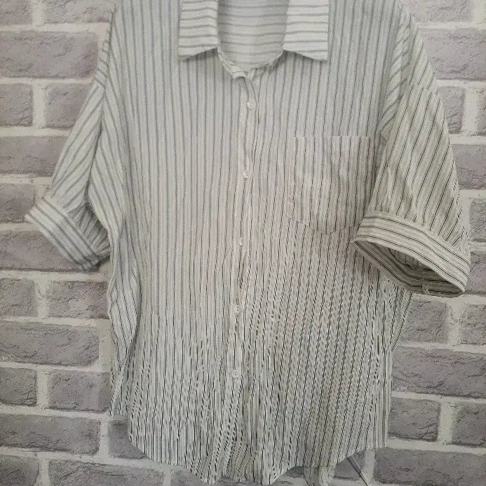 [BUNJANG] Soos Striped Shirt / soos 스트라이프 셔츠/알뜰한여우