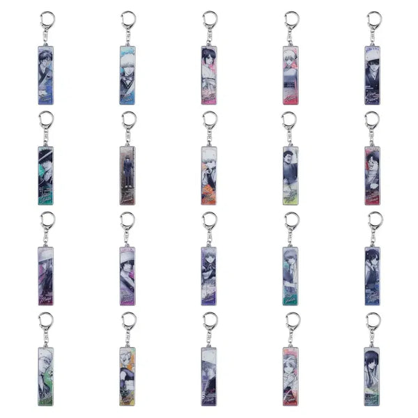 [BUNJANG] Gintama Gintama Exhibition Metal Keychain Full Box (20 Types) / 은혼 은혼전 메탈 키홀더 미개봉 풀박스