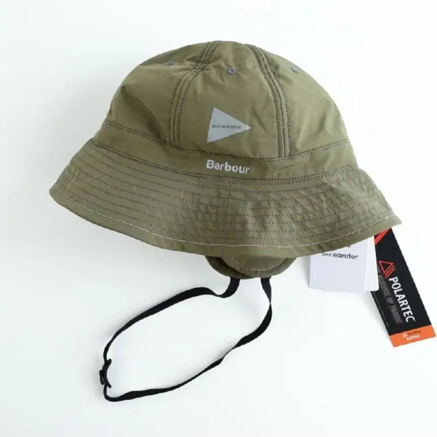 [BUNJANG] Barbour x And Wander Polartec Bucket Hat (L/XL, New) / 바버 앤더원더 폴라텍 버킷햇(L/XL, 새상품)